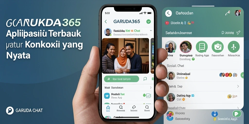 Antarmuka GARUDA365 yang user-friendly dan menarik.