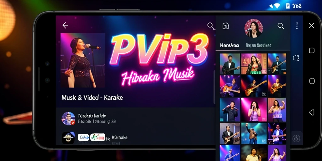Antarmuka RPVIP3 yang menarik untuk pengalaman Karaoke terbaik.