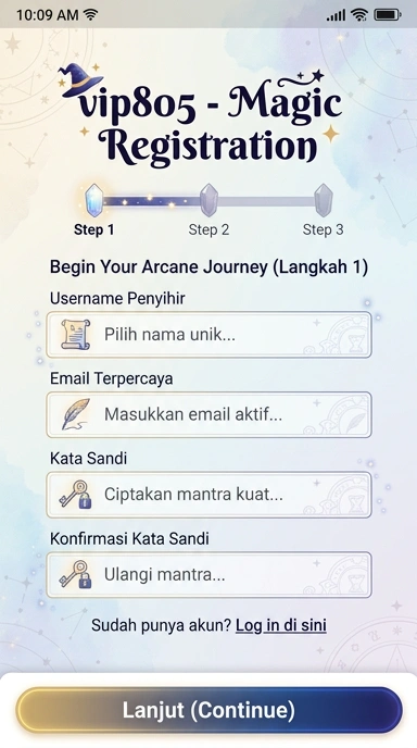 Buat Akun Baru vip805 dengan Mudah dan Cepat