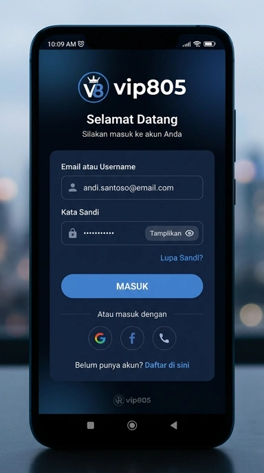 Masuk Akun vip805 untuk Pengguna Android